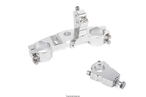 Té supérieur Kyoto en alu avec pontet de 55mm pour guidon gros diamètre KX 80