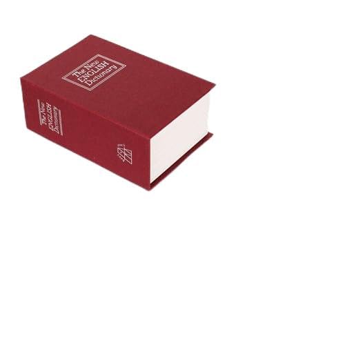 zorzel diversion book safe, hollowed out book, secret hidden safe, secret hidden metal lock box, hiding collection box for money, jewelry, passport - (1 pc, multicolor)