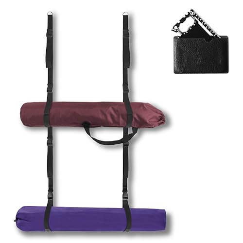KROYBE Wall hanging Camping Chair Storage Organizer Rack (Pair) for Garage or Home