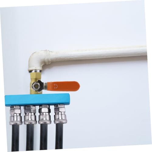 Conector rápido anticorrosión que protege mangueras de compresor 4