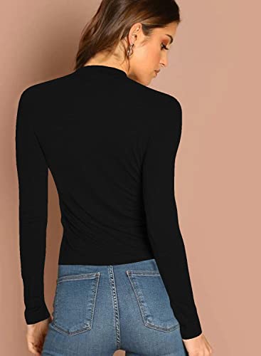 Image of Dream Beauty Fashion Women's Casual Round Neck Long Sleeves Stylish Top, 23 inch inches (Top Empire-06)