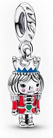 LaMenars Snowman and Christmas Hat Charm for 925 Sterling Silver Women's Bracelet Necklace Pendant Christmas Valentine's Day Mother's Day Girl Gift