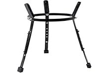 Single conga stand Black Adjustable height Made in China Single conga stand Black Height adjustable For 11" quinto