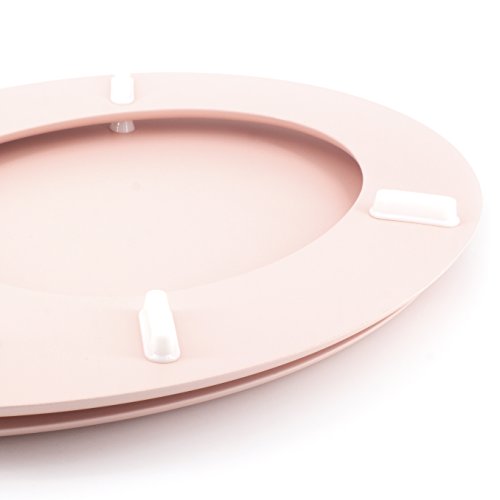 Gelco Design Dolce Toilet Seat 44 x 37.5 x 5.5 cm Wood Material Pink, 44 x 37,5 x 5,5cm - Image 4