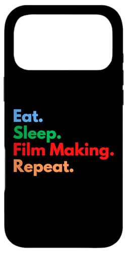 Eat Sleep �t�B�������C�L���O ���s�[�g�t�B�������[�J�[�A�w���A���l�B �X�}�z�P�[�X iPhone 17 Pro Max �p