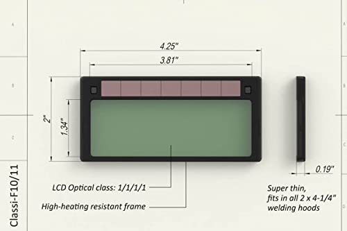 Tefuawe welding lens F