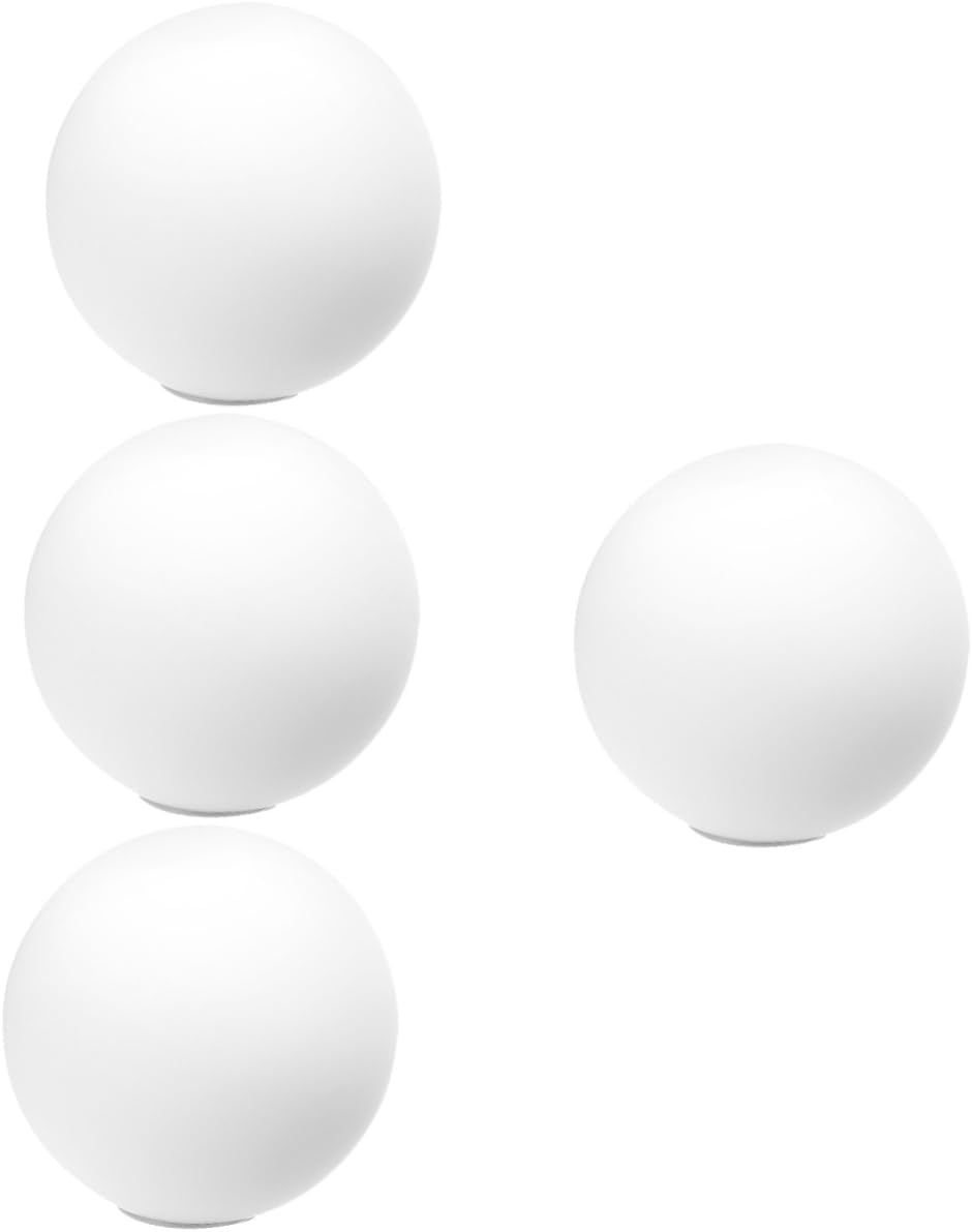 Angoily 4pcs Globe Lampshade Light Cover Modern Lamp Shade Replacement for Table Lamp Bedside Desk Household Lighting