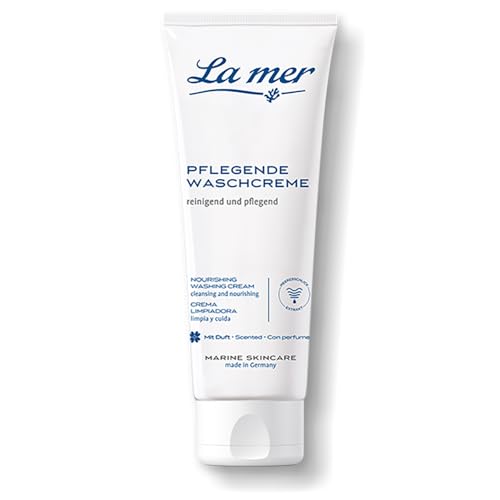 La mer Pflegende Waschcreme - Leicht schäumende Waschcreme für das Gesicht - Effektive Gesichtsreinigung und Feuchtigkeitspflege - Befreit schonend von Make-Up und Schmutzpartikel - Mit Duft -100 ml