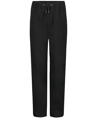 Billabong-Boys-Pull-on-Stretch-Twill-Pants-Elasticized-Drawstring-Waistband-Comfortable-Fit Billabong Boys Pull-on Stretch Twill Pants, Elasticized Drawstring Waistband, Comfortable Fit - Image 1