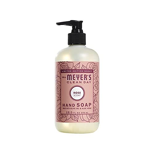 Mrs. MEYER'S CLEAN DAY Holiday Hand Soap Bundle (Mint + Lilac + Daisy + Rose)
