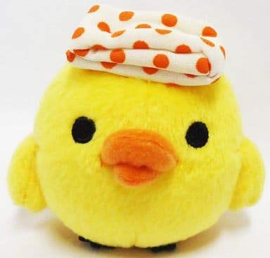 リラックマ おきらく温泉ボールチェーン付きぬいぐるみ キイロイトリ 単品 プライズ