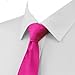 trilece Hot Pink Ties for Men - Men's Solid Color Ties - Formal Neckties for Men - Neck Tie for Man (Hot Pink)