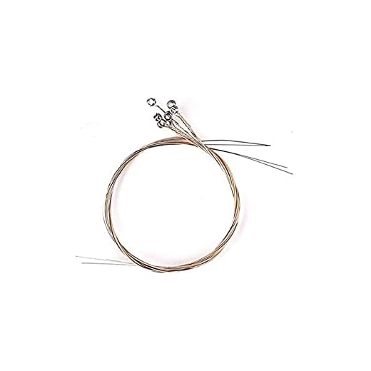 Liyafy A Sets of 7 Lyre Harp Strings Replacement Metal String for Lyre Harp