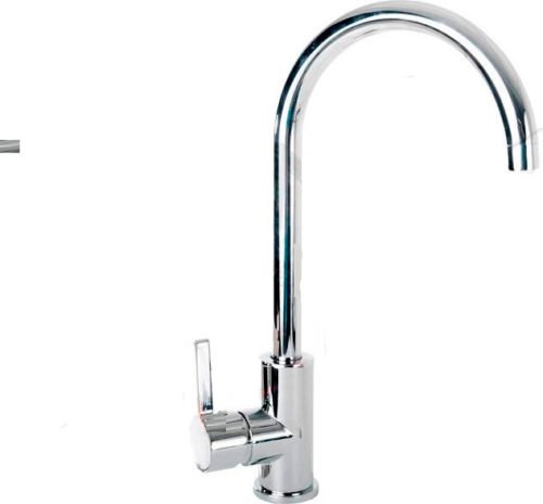 Elleci | Rubinetto Cucina Acciaio Inossidabile | C01 | Colore : Chrome