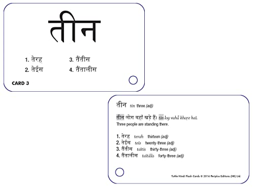Hindi Flash Cards Kit: Learn 1,500 basic Hindi words and phrases quickly and easily! (Online Audio Included)