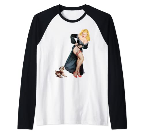 Retro Pin Up | Vintage Mode Raglan Cover