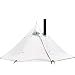 Preself 3 Person Lightweight Tipi Tent Hight Wind Resistance Teepee Tents Hot Tent for Family Team Outdoor Backpacking Camping Hiking