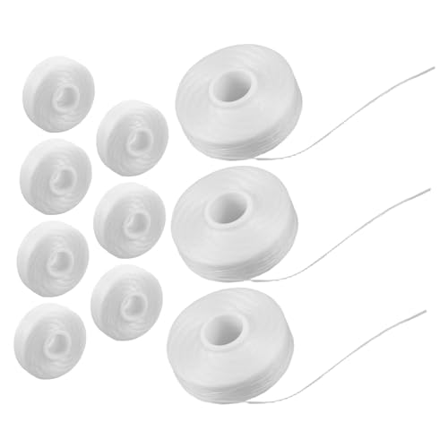 FRCOLOR - FRCOLOR Recharge De Polyester 10 Bobines 50 Mètres Nettoyage Interdentaire Hygiène Bucco- Usage Quotidien Compatible Mandrins Recharge