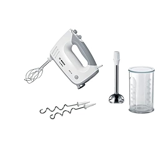 Bosch MFQ36470 Batteur 450 W, Blanc/gris