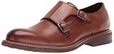 Kenneth Cole REACTION Men's Klay Monk Strap Oxford, Cognac, 9.5