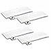 Accessoires pour balais vapeur, 4 patins microfibre pour nettoyeur vapeur, chiffons en microfibre compatibles avec nettoyeur vapeur Karcher Easyfix 2.863-259.0 SC1 SC2 SC3 SC4 SC5