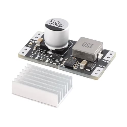 XL5430-1 Negative Voltage Converter Module, 5V/-9V/-12V/-15V High Current DC Output, TPS5430 Inverting Power Supply for Op-Amp, Audio, and DIY Electronics Projects (-12V)