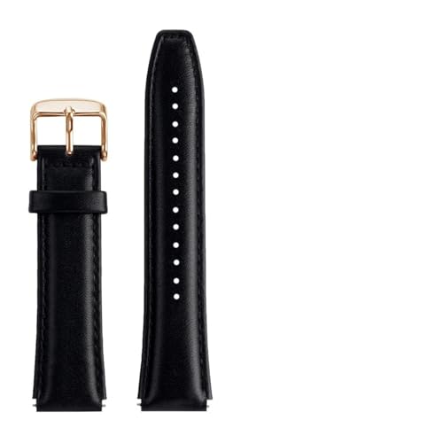 [SDFGUL] Be[W X[XNGAU[Xgbv A159W-N1 A158WA A168 A159 AE1200 AQ230 700 rWlXXgbv 18mm(Black-rose gold)