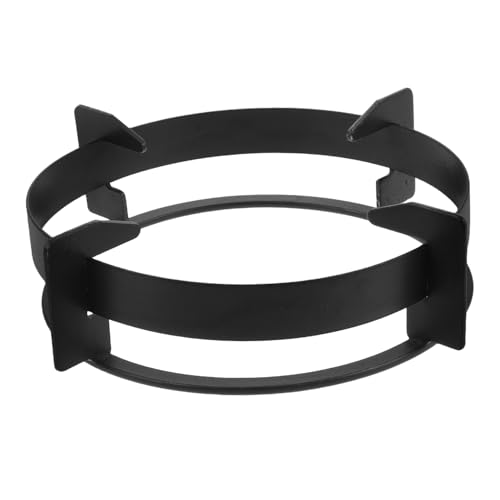 Yardenfun Anello Per Impieghi Gravosi in Metallo Anello Di Supporto Wok Per Piano Cottura Gas Base Antiscivolo Per Pentole Pesanti Staffa Per Piano Cottura Accessorio Per Cucinare