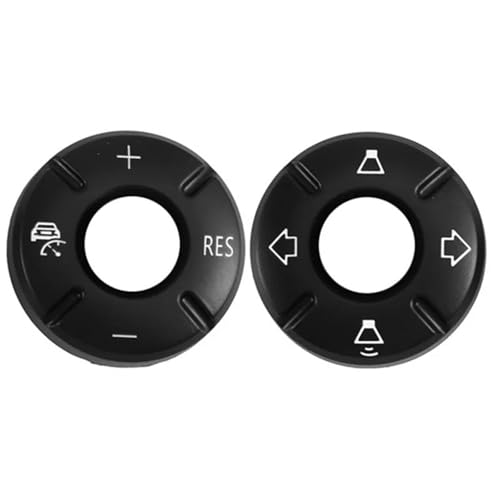 Bouton de régulateur vitesse au volant rayé solution habillage Mini Cooper