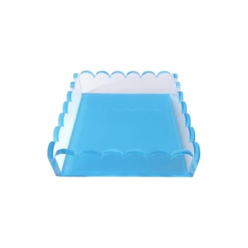 GRAHAM DESIGN gewellt Acryl Tablett Blau