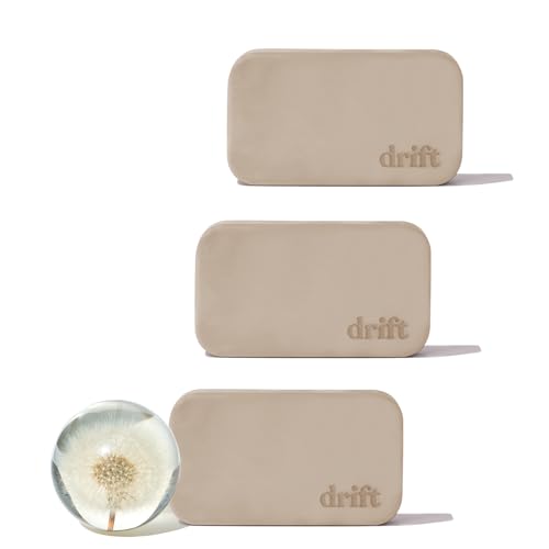 Image of Drift Car Air Freshener - The Original Stone Air Freshener - Car Odor Eliminator - Long Lasting Scent - Metal Clip - Essential Oils -Clean Ingredients - Open Air Scent 3 Pack Refill - NO CLIP INCLUDED