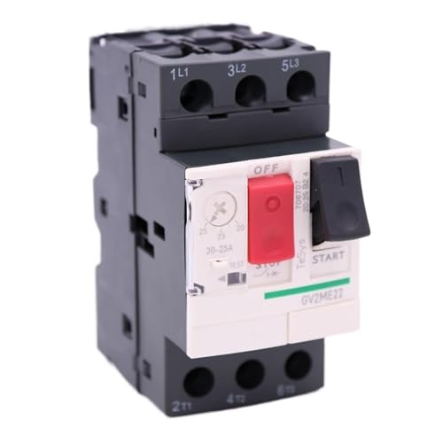 Évitez la surchauffe moteur avec le disjoncteur GV2ME22 tripolaire 20-25A