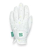SKIVE Golf Premium Golf Glove | 100% AAA Cabretta Leather | Cool Golf Gloves | Serious Feel & Performance | Mens Golf Gloves Left Hand