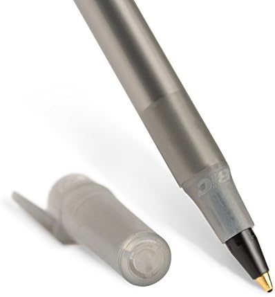 Bic Round Stic Xtra Life Ballpoint Ink Pens, Medium Point (1.0mm), Black Pens, Flexible Round Barrel For Writing Comfort, 144-Count