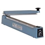 American International Electric AIE-405P 16' Impulse Hand Sealer with 5mm Seal Width, 16' Seal Length, 8 mil Seal Thickness, Food and Non-food Applications, Commercial and Home Use
