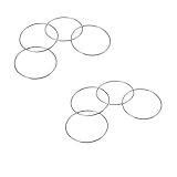 magische ringe anleitung Material: Metall. Yetaha 2 pcs 10cm 4 Kette Chinesische Ring Close-Up Zaubertrick Magische Klassische Spielzeug