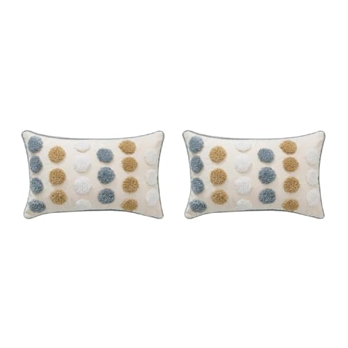 Housse de coussin touffetée déhoussable et lavable pour sofa - 5