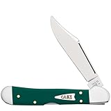 Case XX WR Pocket Knife Mini Copperlock Spruce Green Synthetic Item #64534 (41749L SS) Length Close: 3 5/8 inches