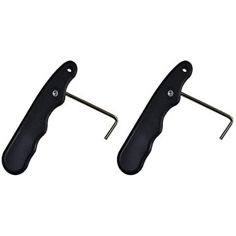 BDHI 2pcs Figure Ice Skate Lace Tightener Laces Puller Ice Skate Lace Tightener Tool for Figure-Skates Boots Shoes Rollerblades(Y05-2) Cover