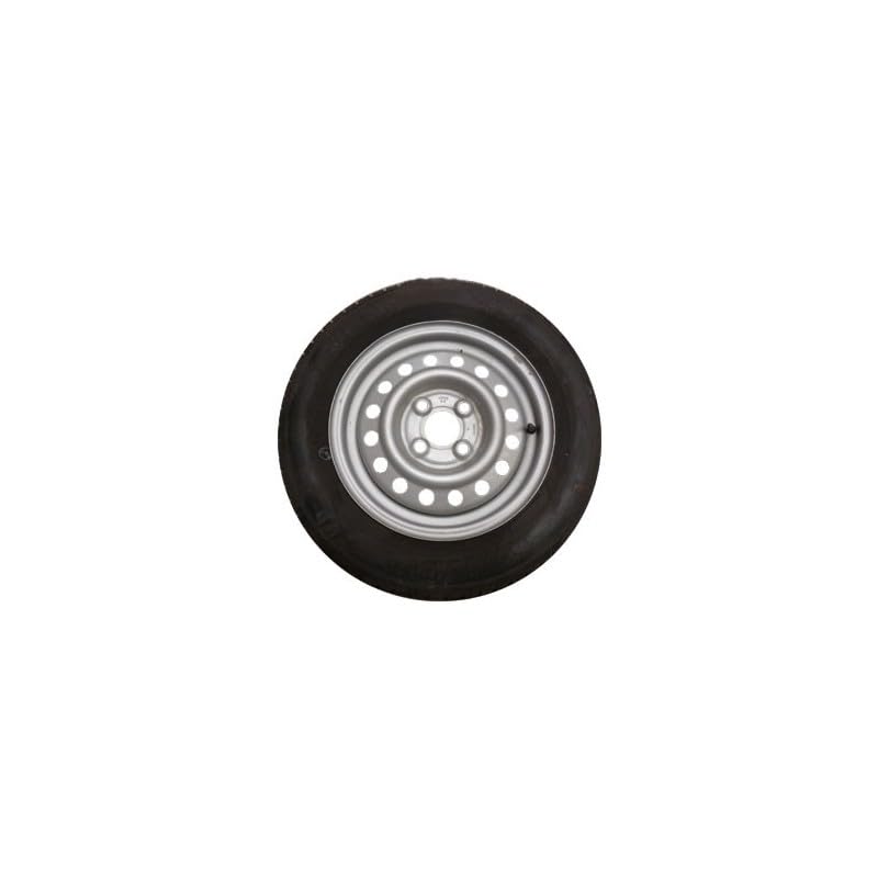 MAXTER Roue Remorque 155/70x13-4 Trous 100 mm | Déport 30 mm