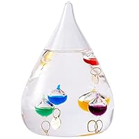 Amazon.co.jp: ガラスフロート温度計 ガリレオ温度計 L サイエンス