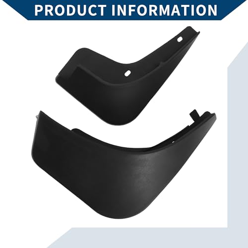 Image of Mud Flaps Splash Guards W /Mount Accessories for Mercedes-Benz Smart 2 Doors 2016-2021 Front and Rear Mud Guards 1 Set