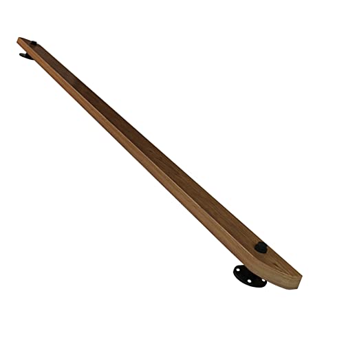 Rampe d'escalier en bois antidérapante pour loft et intérieur moderne