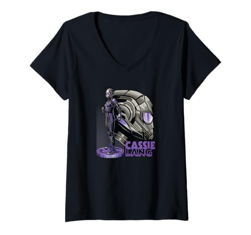 T-shirt Cassie Lang Ant-Man V-Neck col en V pour femme Marvel Quantumania