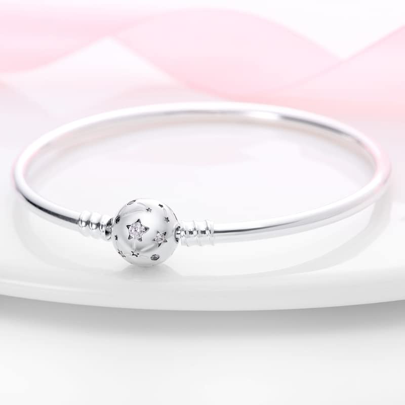 LIGHTDOG Charm Bracelet for Pandora Charms 925 Sterling Silver Snake Chain Bracelet Fit Any Charm Gift for Women2