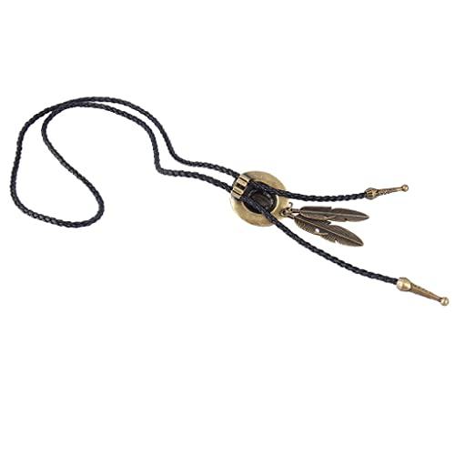 Corbata vaquera Bolo de colección con resina y latón antiguo el regalo ideal de rodeo 4