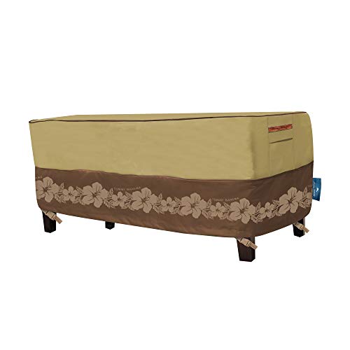 Tommy Bahama 29401 Rectangular Patio Coffee Table Cover, Tan Brown