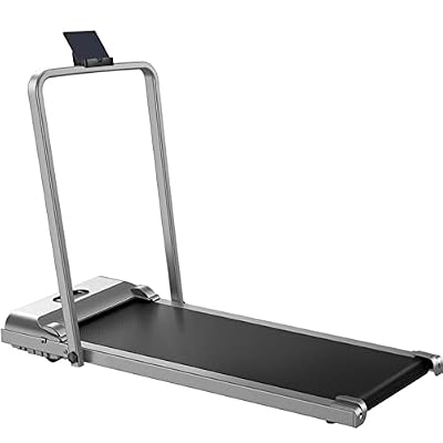 Treadmill Walking Household Full-Folding Treadmill Indoor Silent Installation-Free Tablet Walking Machine Fitness Equipment Running