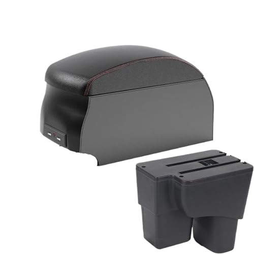 for Kia for Pegas Car Armrest Box Central Storage Box Interior Retrofit Parts with USB Car Accessories