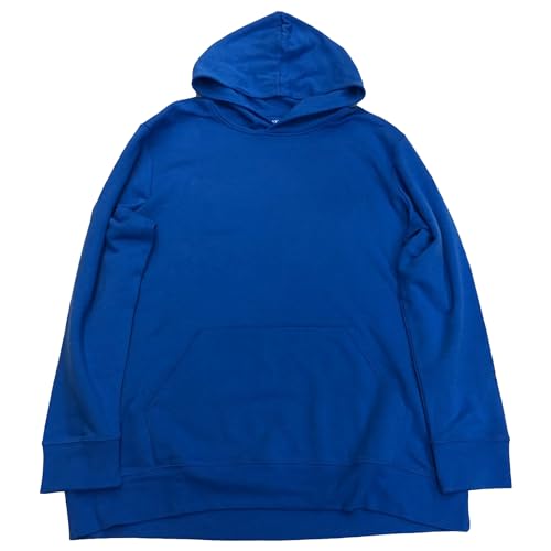 Xersion Mens Big & Tall Strong Blue Quick Dry Athletic Hoodie Sweatshirt